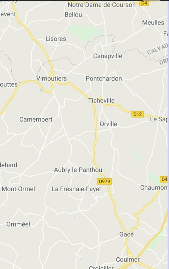 Ticheville La Petite Maison Normande מראה חיצוני תמונה